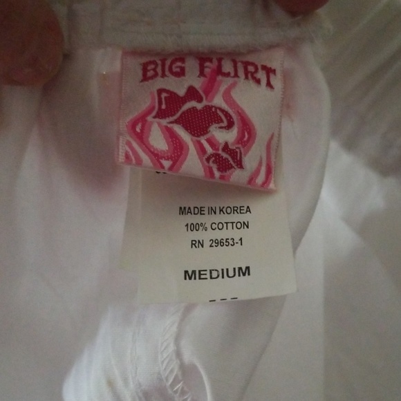 NWT BIG FLIRT LINEN PANTS - Picture 5 of 7
